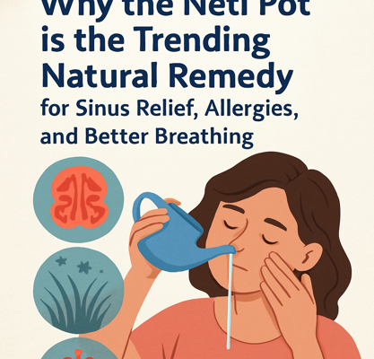Neti Pot is the Trending Natural Remedy for Sinus Relief, Allergies, and Better Breathing